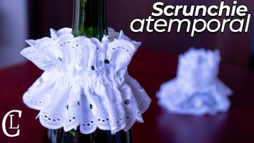 Un nuevo modelo de scrunchie:  tutoríal fácil y rápido,para ti/ regalar o idea de emprendimiento.