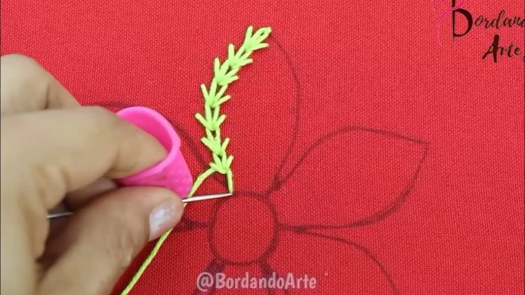 Wow‼️🌼FÁCIL BORDADO DE FLORES CON PUNTADAS RÁPIDAS😱 #handmade #embroidery #stitching