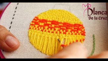 ¡Wow! PUNTADAS DE BORDADO FACILES PARA DISEÑOS NAVIDEÑOS #handmade #embroidery #bordando