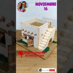 🔴Invitación Nuevo Vídeo CASAS EN CARTÓN Para Belenes, Nuevo Diseño Con  @ArteentusmanosconLiliySam