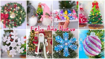 20 HAZLO TÚ MISMO - INCREÍBLES MANUALIDADES NAVIDEÑAS - COPOS DE NIEVE, ADORNOS PARA EL ÁRBOL Y MÁS