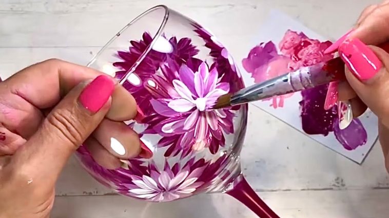 Cómo Pintar Cristales, Copas y Botellas con Pintura Acrílica: 10 Ideas Creativas