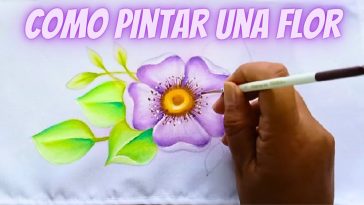 Cómo Pintar una Flor