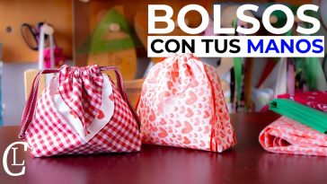 Convierte 2 cuadrados de tela en un HERMOSO BOLSO para ti, o tus regalos/Aprende, vende y emprende