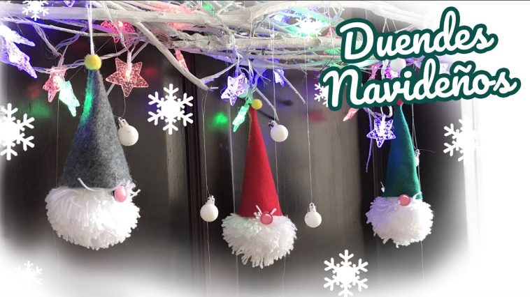 Gnomos y Duendes 🎄Decoración de Navidad ⛄️ Chuladas Creativas