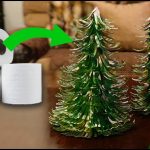 🌲Pinos con rollos de papel higiénico 🎄