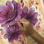 Todos los Secretos / Pinta flores Paso a paso/ Técnica Pintura acrílica