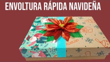 envoltura rápida navideña