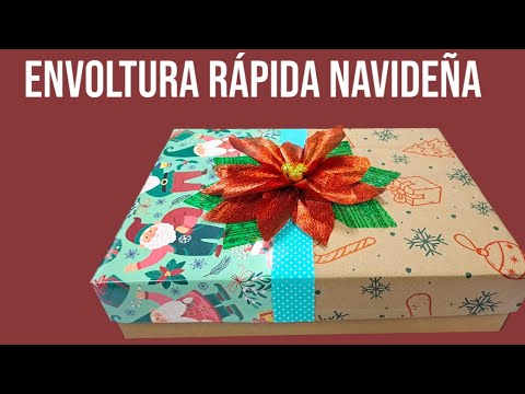 envoltura rápida navideña