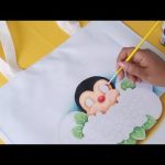 Como Pintar Una Bolsa De Tela / How To Paint A Cloth Bag