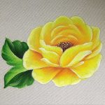 How To Paint A Rose / Painting For Beginners