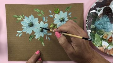 "3 Ideas FÁCILES para PINTAR en CARTÓN con Acrílicos"🎨✨