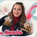 ❄️ Casitas Nevadas Navideñas con Rollos de cartón  ❄️ Chuladas Creativas