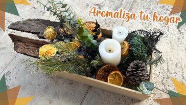 🌲 Centro de mesa con aromas naturales :: Sachet :: Chuladas Creativas