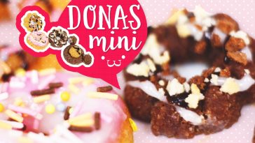 Cómo hacer donas miniatura: Popin Cookin ✎ Craftingeek