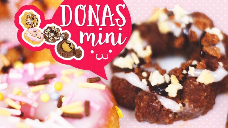 Cómo hacer donas miniatura: Popin Cookin ✎ Craftingeek