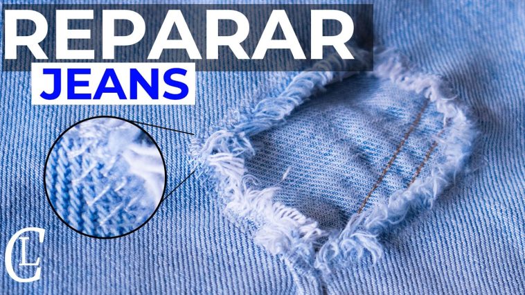 Cómo se refuerza los rotos de un pantalón Jean o vaquero que están desgastados