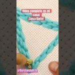 Facil Bordado Punch Needle #diy #manualidades #handmade #tutorial #embroidery #bordandoarte #bordar