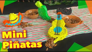 Mini Piñatas botaneras 🎊 para festejar el 15 de Septiembre 🇲🇽 Rellanas de semillas de Girasol🌻