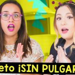 RETO COCINANDO ¡SIN PULGARES! - BOLAS DE NIEVE COMESTIBLES con Raiza Revelles ✄ Craftingeek