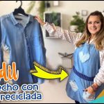 Reutiliza ropa Vieja para hacer un Mandil Proyecto Express Liverpool - Singer