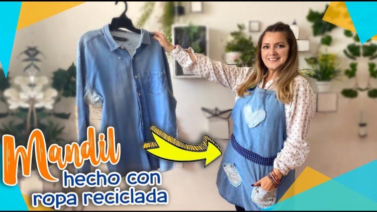 Reutiliza ropa Vieja para hacer un Mandil Proyecto Express Liverpool - Singer