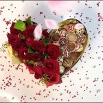 Trufas y rosas en Corazón!