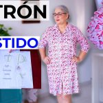 VESTIDO O CAMISA pijama CUELLO SPORT/ASI DE FACIL se hace el patrón perfecto. PARTE 1