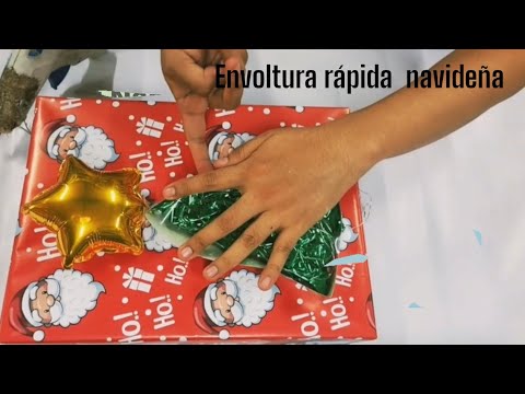 envoltura navideña rápida