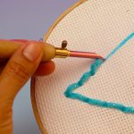 🤩¡Crea Obras de Arte con Punch Needle! 😱✨ Tutorial Fácil para Principiantes✅😎 #embroidery #handmade